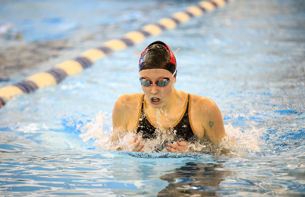 Aubrey swimming breaststroke